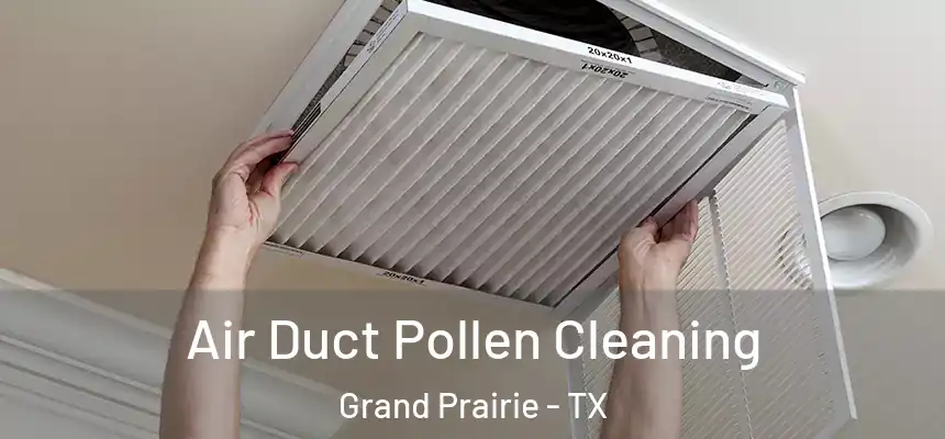 Air Duct Pollen Cleaning Grand Prairie - TX